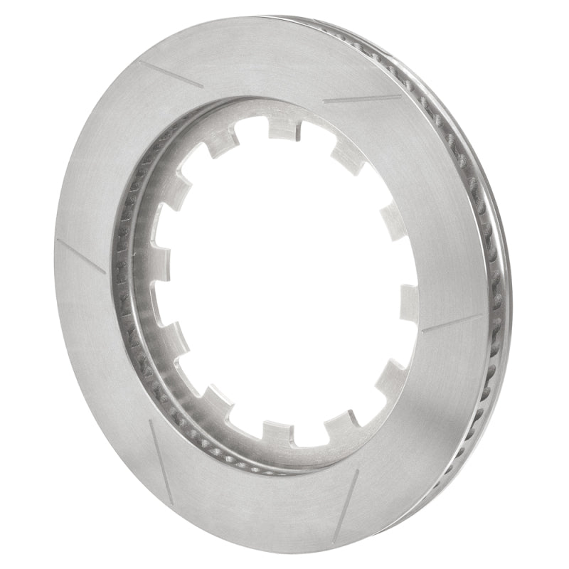 Wilwood 160-18081 Left-Hand 2-Piece Rotor, 12-Lug 8.80 Snap Ring, 72 Curved Vane GT