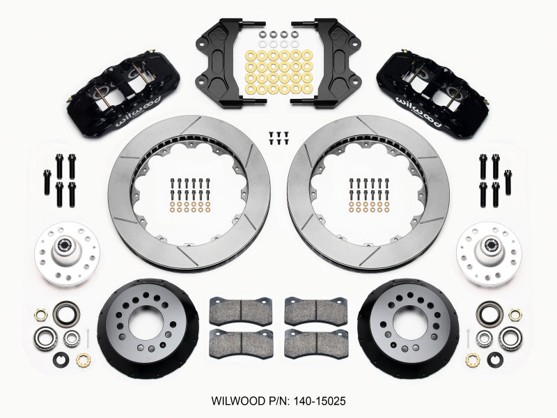 Wilwood AERO6 Front Big Brake Kit 15.00in - WWE ProSpindle (140-15025)