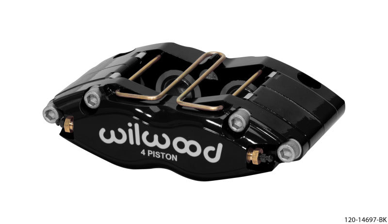 Wilwood Dynapro DPR13-DS Single Brake Caliper 120-14697-BK - 1.1in Rotor, Black