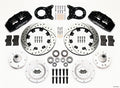 Wilwood 140-12947-D DynaPro 6 Front Big Brake Kit 6-Piston 12.19in Drilled Rotors - 1965-1969 Ford Mustang Disc & Drum Spindle