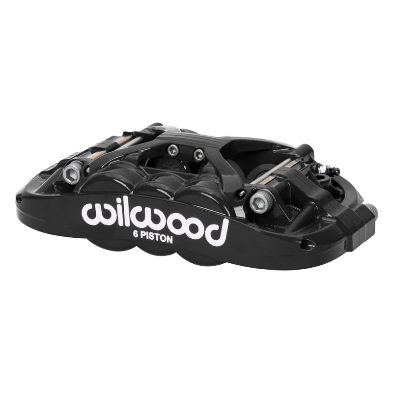 Wilwood 120-17207-BK XRS6R 6-Piston Right Hand Caliper Black - 1.10in Rotor