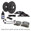 EBC Racing Black Apollo-4 Front Big Brake Kit 355mm Rotors - 2011-2018 Ford Focus ST Mk3