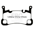EBC ED92380 Rear Race Brake Pads - 2018 Porsche Cayenne 3.0L Turbo (3rd Gen)