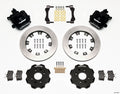 Wilwood Combination Parking Brake Rear Kit 140-10207 - 12.19in Rotor - Honda Civic / Integra, 2.39in Hub Offset