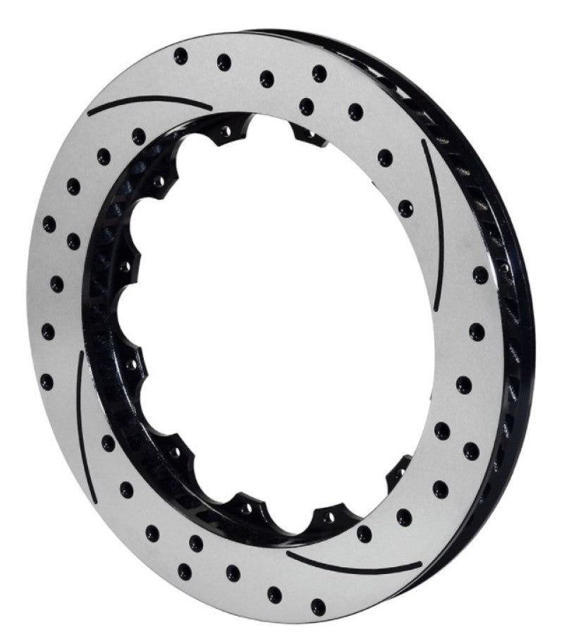 Wilwood SRP Drilled Rotor 160-11314-BK - 14.25 x 1.25in, 12 on 8.75in LH
