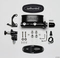 Wilwood 261-13270-BK High Volume Tandem Master Cylinder Kit 1-1/8in Bore with Left Hand Bracket and Proportioning Valve - Black
