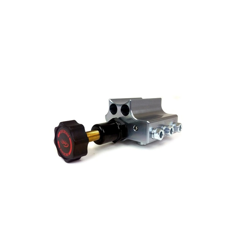 Baer Brakes ReMaster 1-Inch Bore 2-Bolt GM/Ford Master Cylinder Combo Kit, Left Port - Gray 6805210
