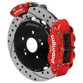 Wilwood Narrow Superlite 4R Rear Brake Kit Drilled and Slotted - 2000-2009 Honda S2000