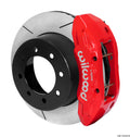 Wilwood 140-14559-R TX6R Rear Big Brake Kit 6-Piston 15.50in Rotors Red Calipers with Braided Lines - 2013-2017 Ford F-250 / F-350 4WD