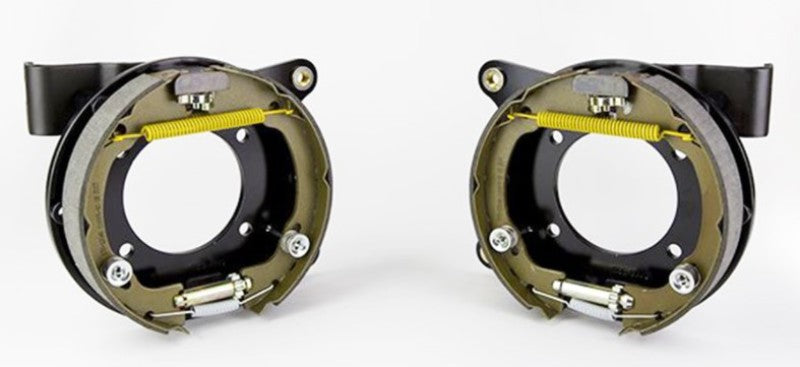 Wilwood Disc/Drum Parking Brake Bracket Kit 249-7114/15 - 12 Bolt Chevy, 2.81in Offset, Pair