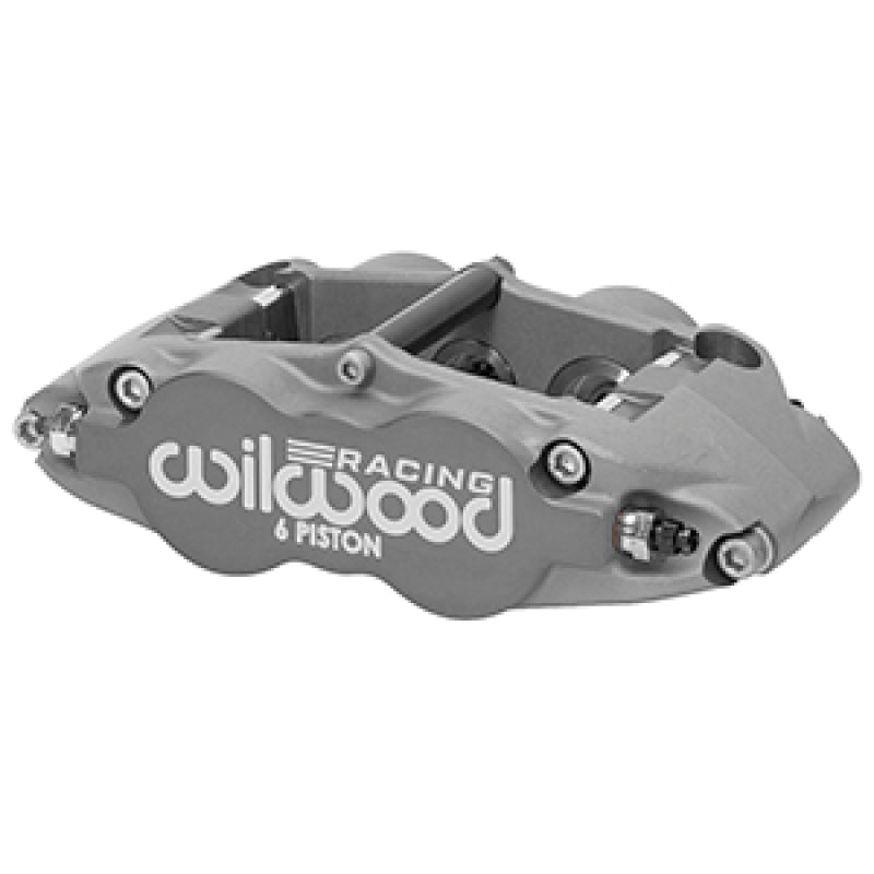 Wilwood FNSL6R Right-Hand Anodized Caliper, 1.62/1.12/1.12 in Pistons, 1.10 in Disc - 120-16845