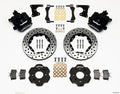 Wilwood CPB Rear Brake Kit 140-10210-D 11.00 in Drilled Rotors - Honda Civic / Acura Integra Drum Rear, 2.71 in Hub Offset