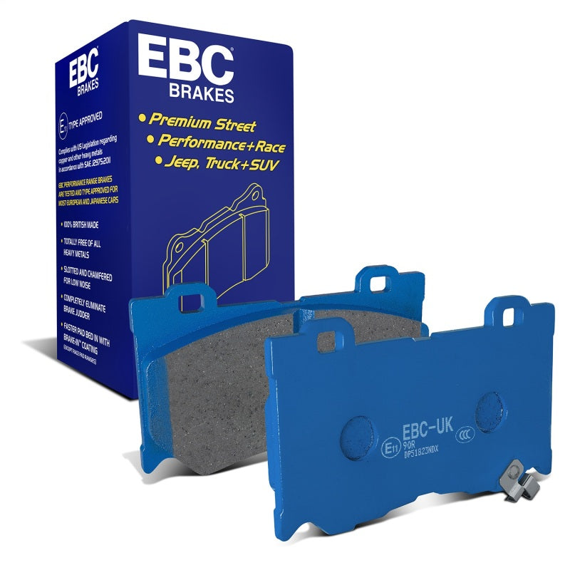EBC Bluestuff NDX Front Brake Pad Set DP51823NDX - 2008-2015 Infiniti G37 3.7