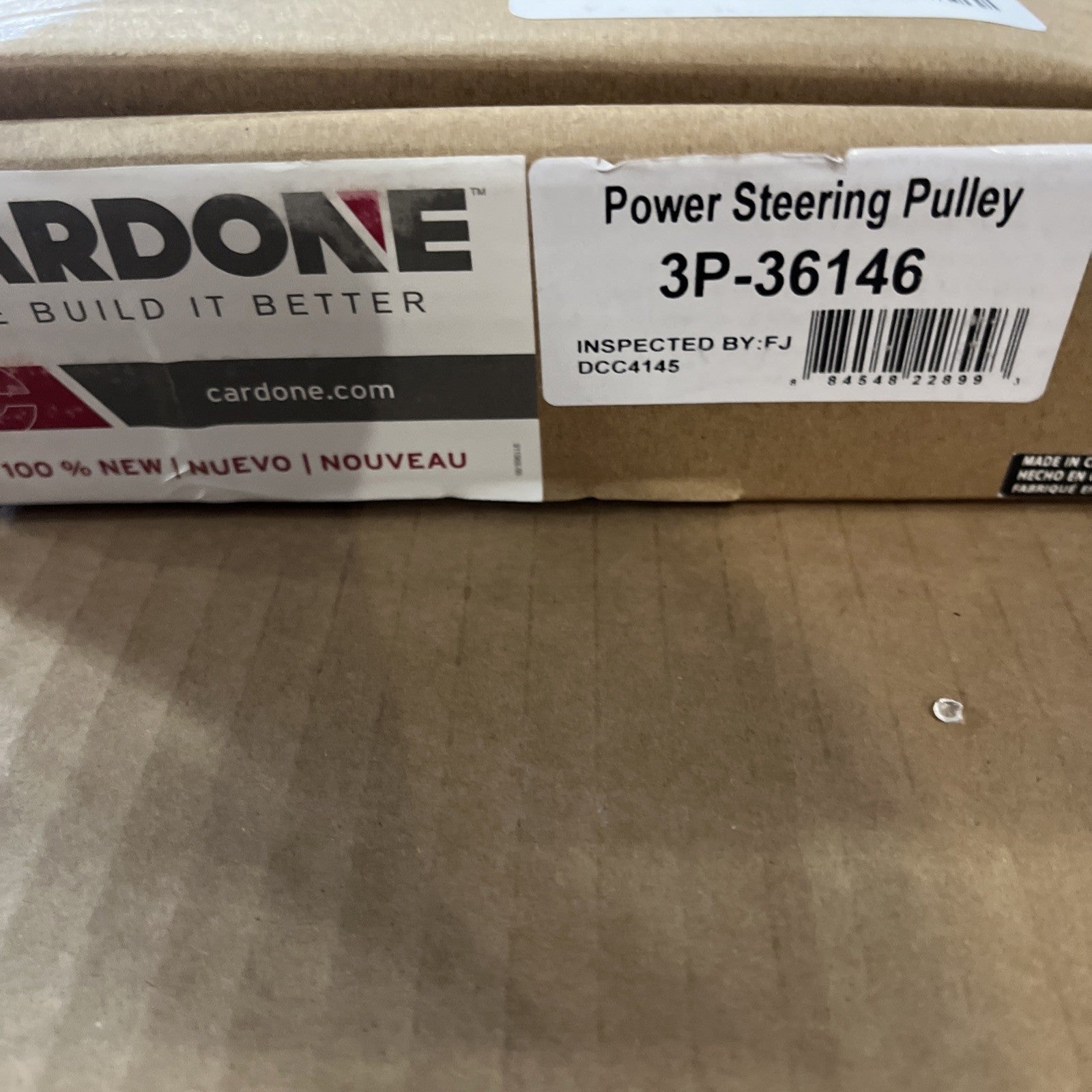 Cardone Steering Pump Pulley OEM 36146