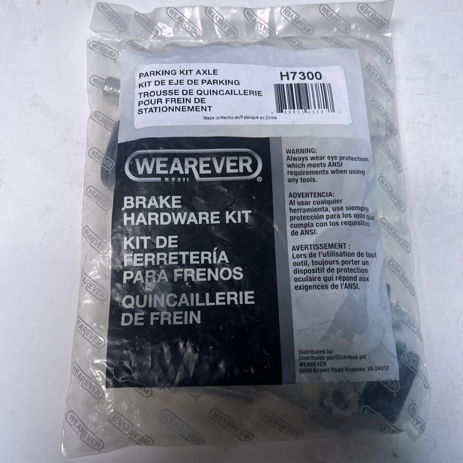 PT Cruiser Rear Brake Hardware Kit OEM H7300