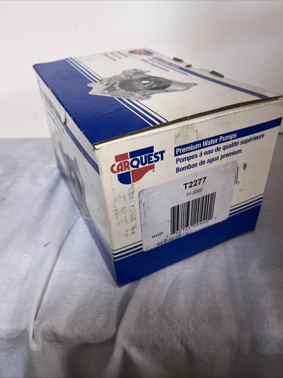 CarQuest Water Pump 1999-2010 OEM T2277