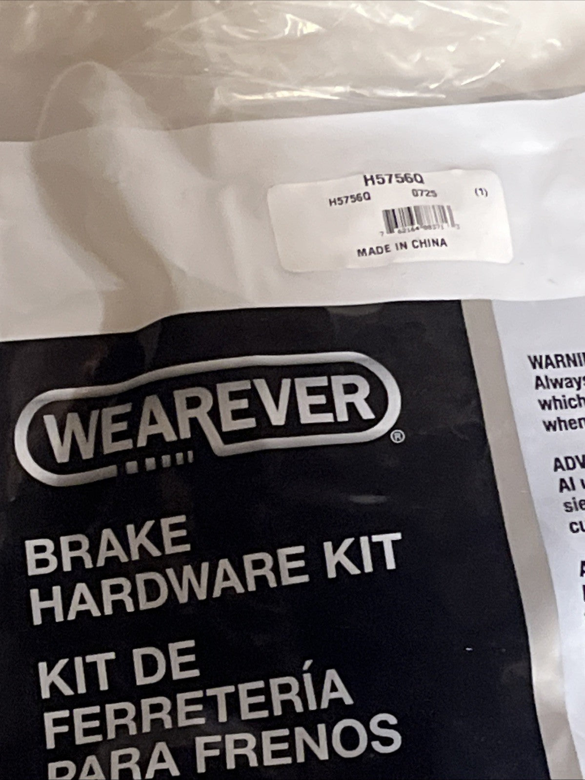 CarQuest Brake Hardware Kit OEM H5756Q