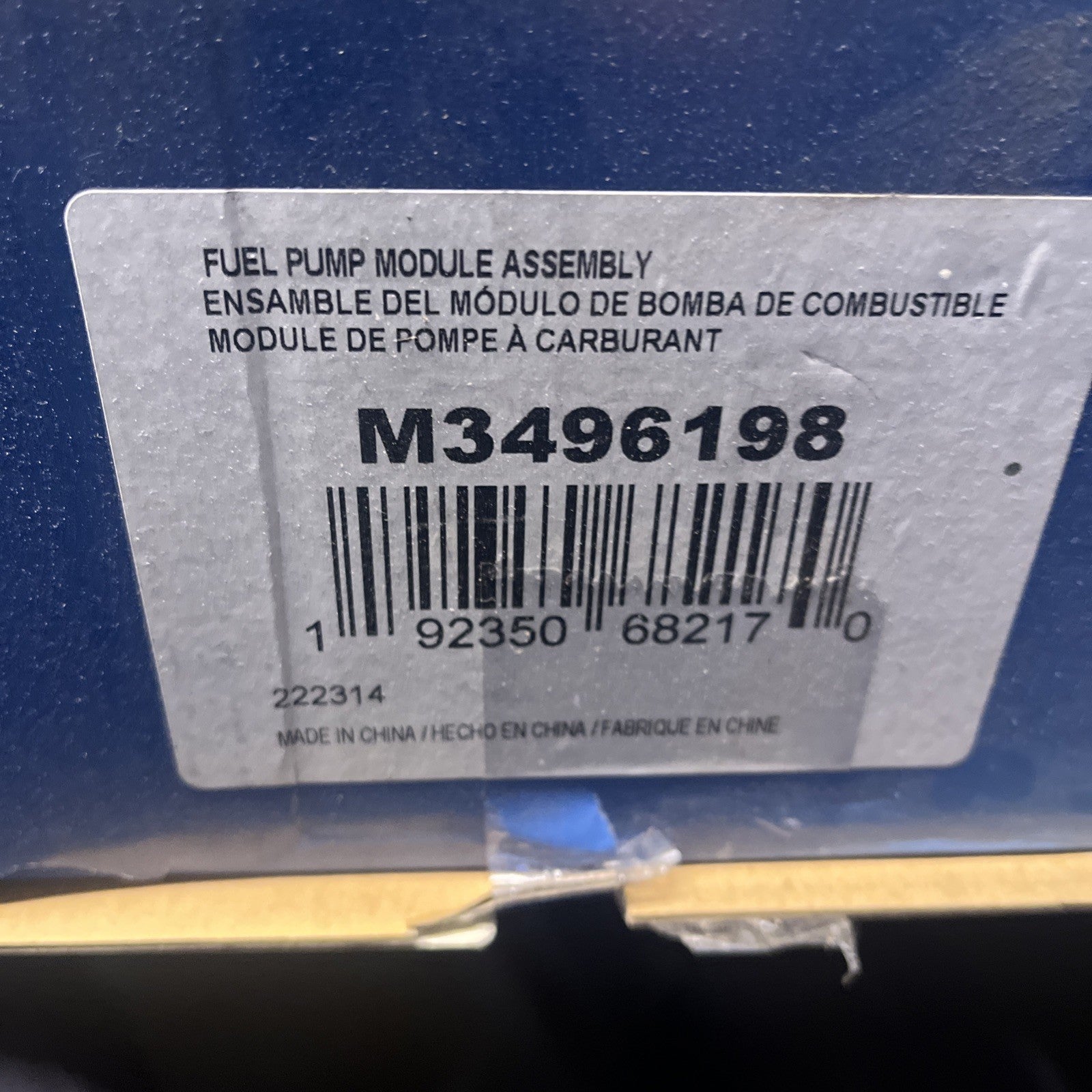 Buick Fuel Pump 2004-2005 OEM M3496198
