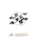 CarQuest Brake Hardware Kit OEM P1094