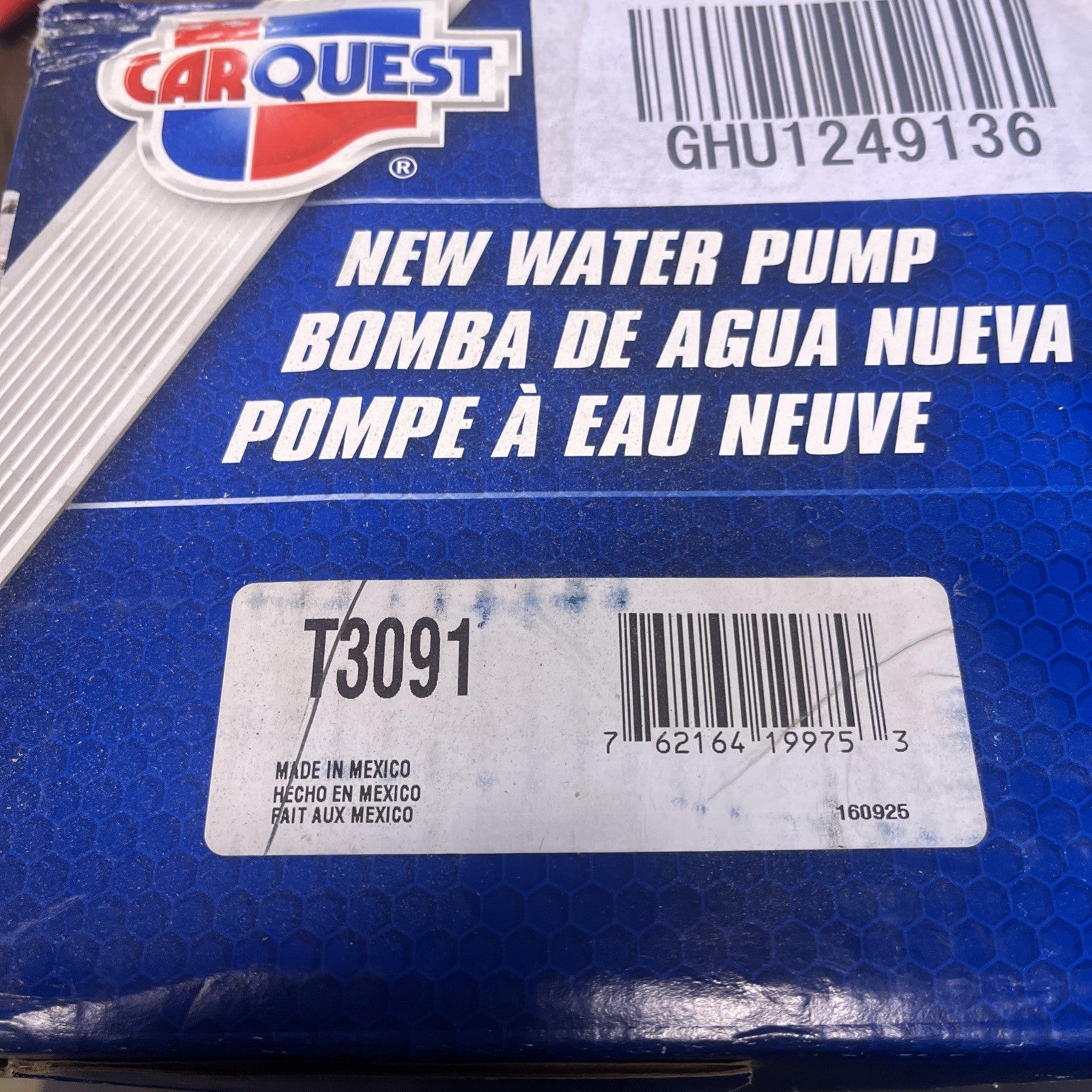 Cougar Water Pump OEM T3091