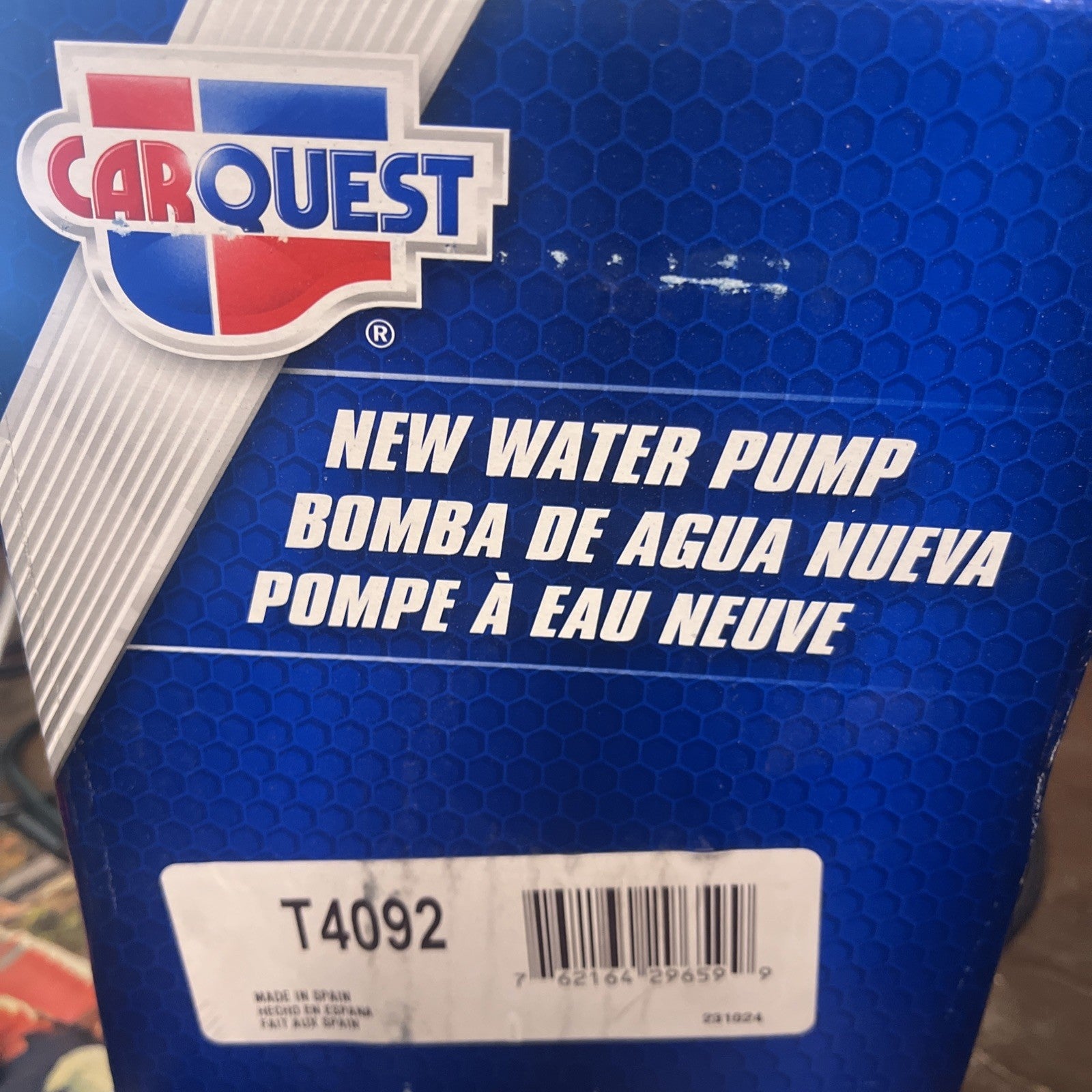 Ford 4 Water Pump OEM T4092