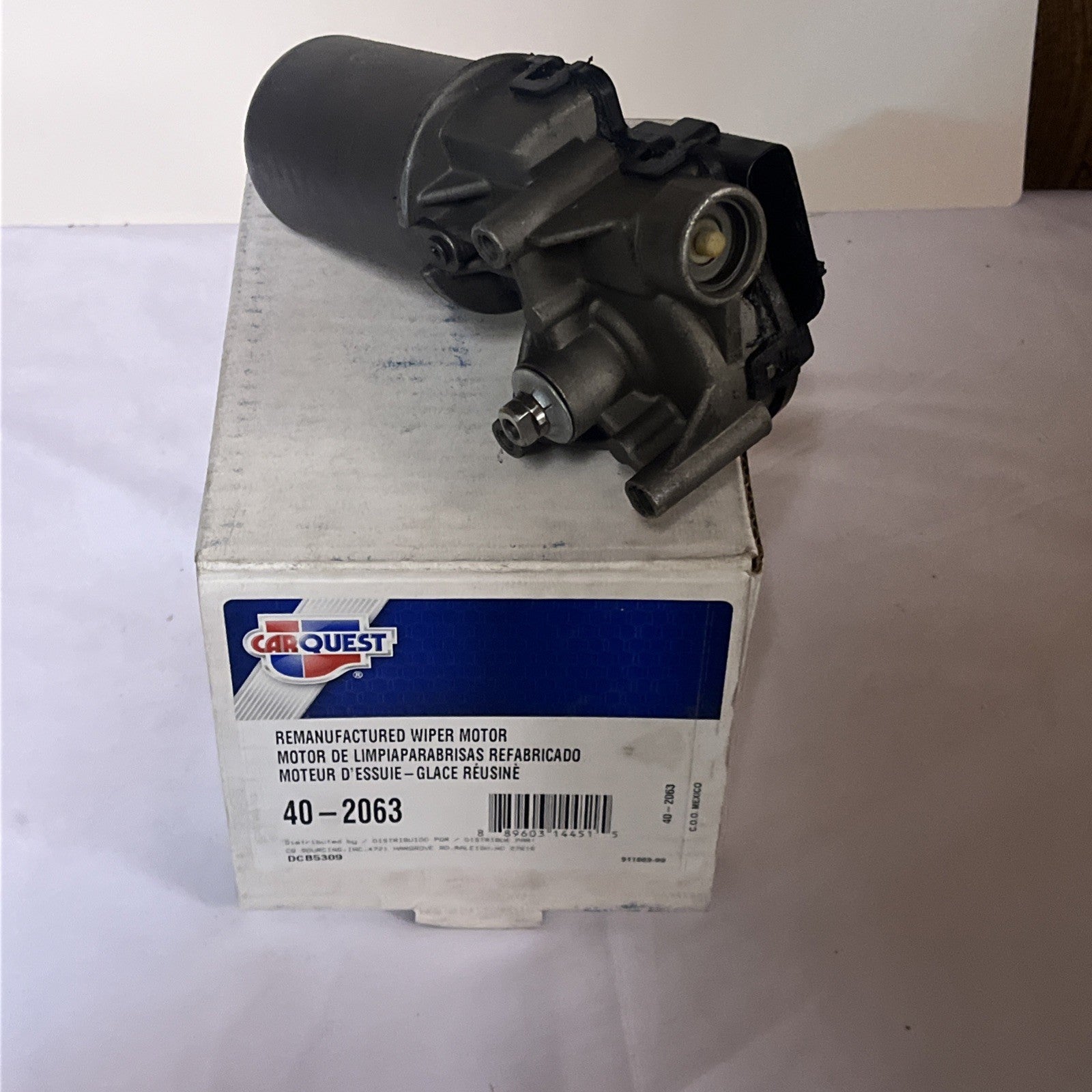 CarQuest Wiper Motor OEM 40-2063