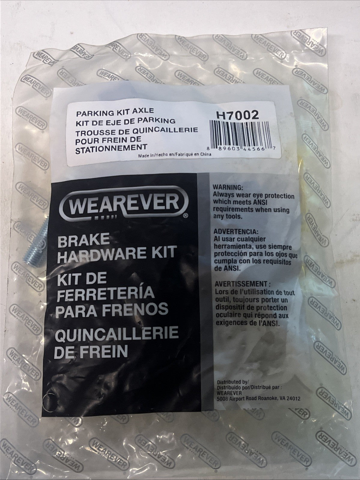 CarQuest Brake Hardware Kit OEM H7002