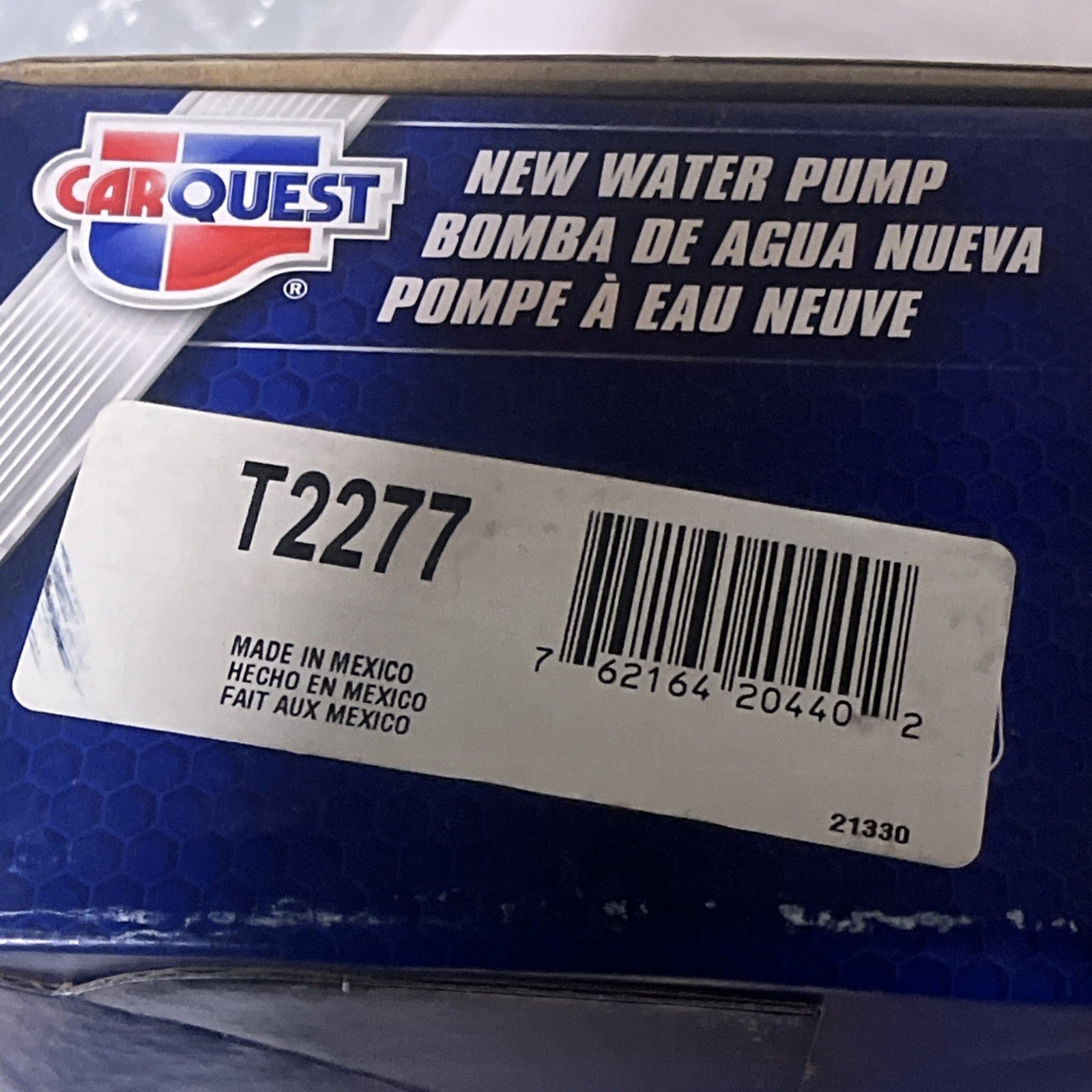 Hyundai Water Pump OEM T2277