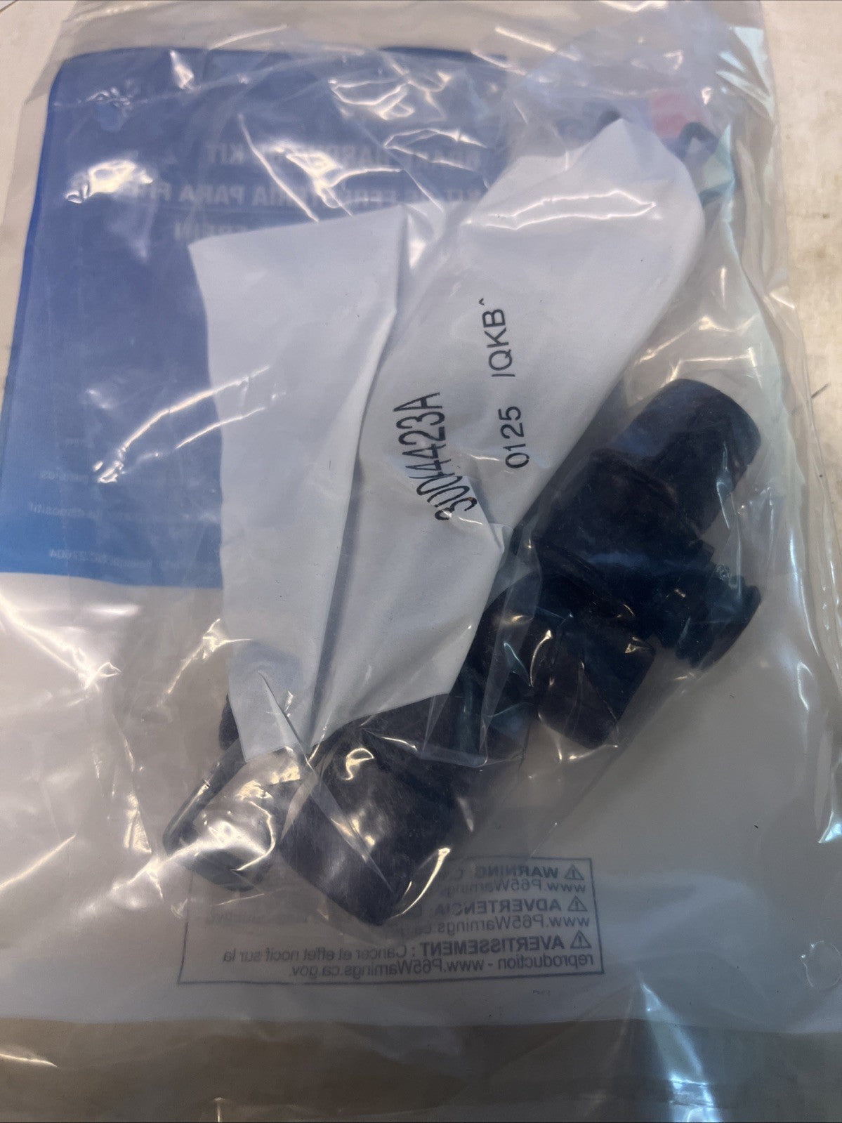 Carquest WearEver H5833 front disc brake hardware kit with caliper slider bushings, caps and pad wire springs - photo 4