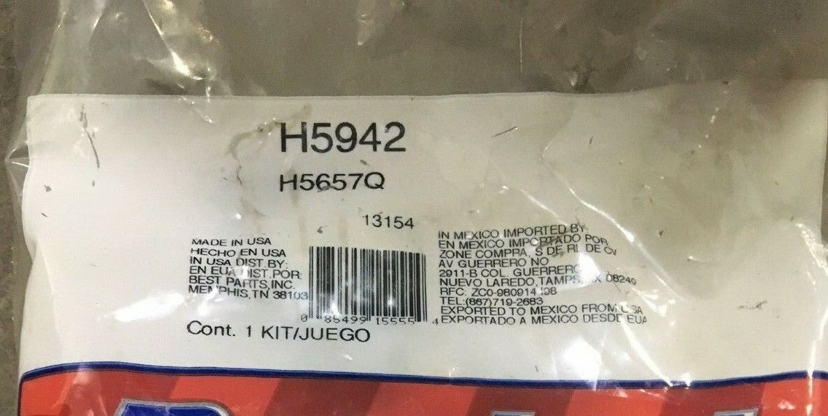 CarQuest Brake Hardware Kit OEM H5657Q