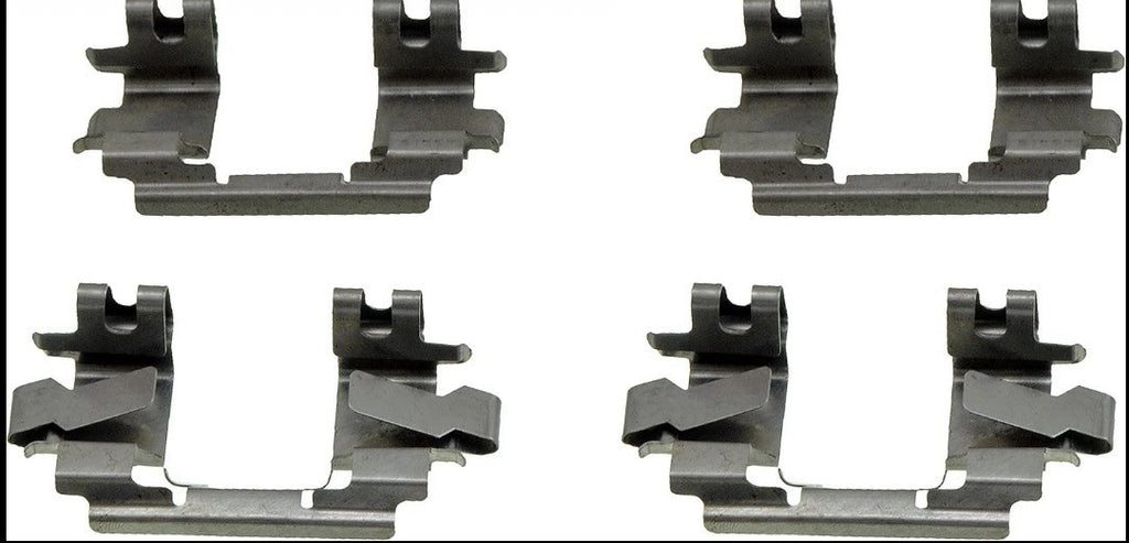 CarQuest WearEver 13317A front disc brake hardware kit with abutment clips - photo 1