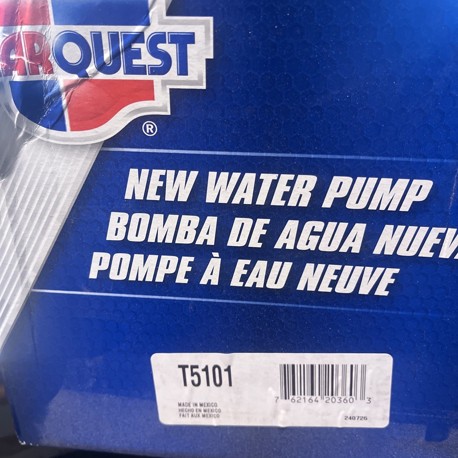 V6 V8 Water Pump 1998-2008 OEM T5101