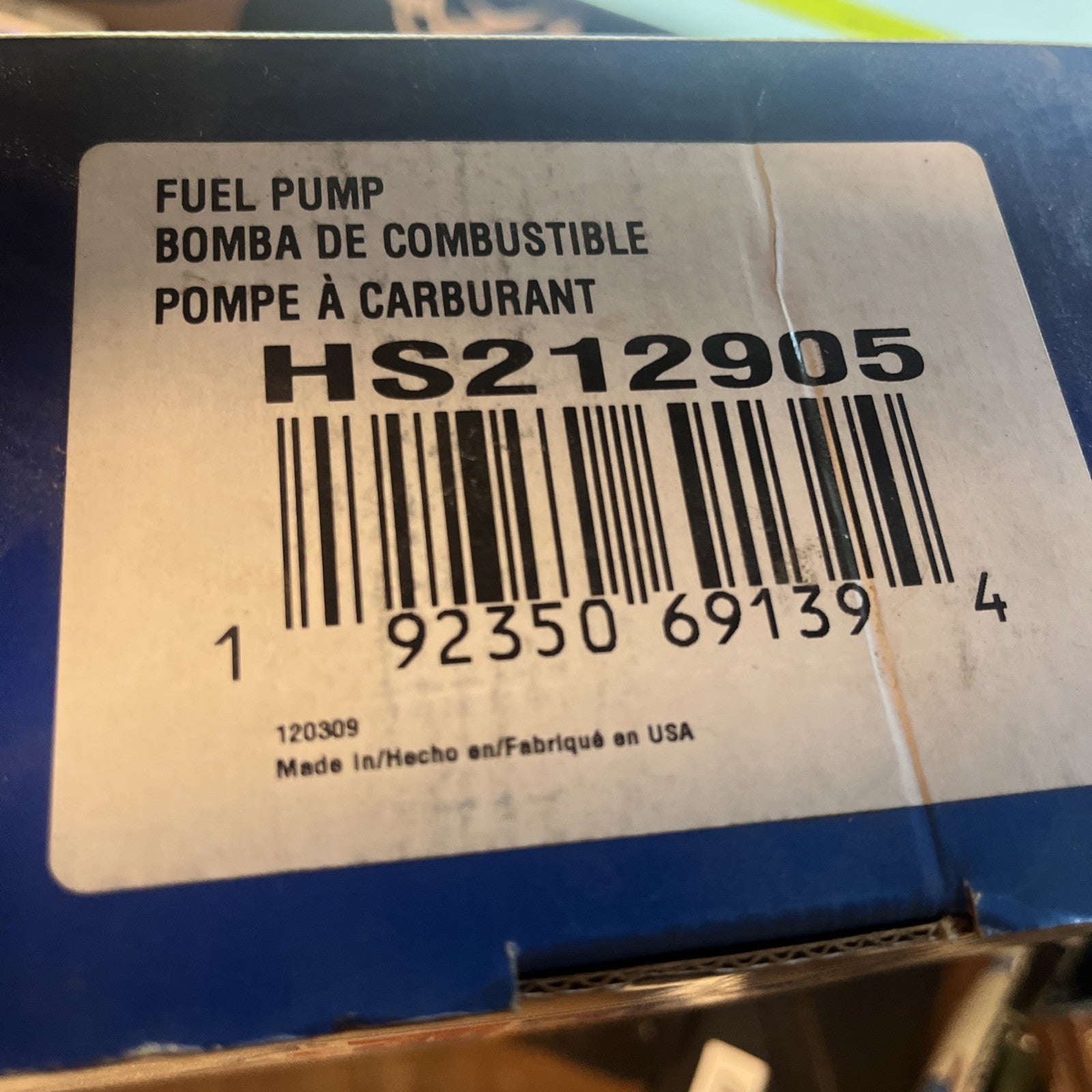 CarQuest Fuel Pump OEM HS212905